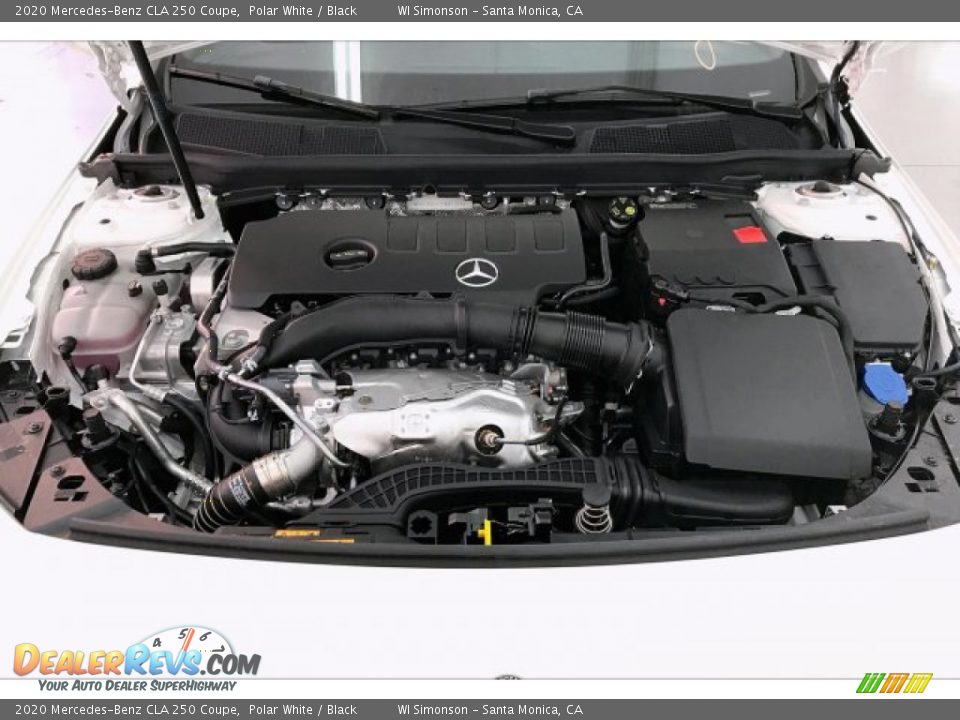 2020 Mercedes-Benz CLA 250 Coupe Polar White / Black Photo #8