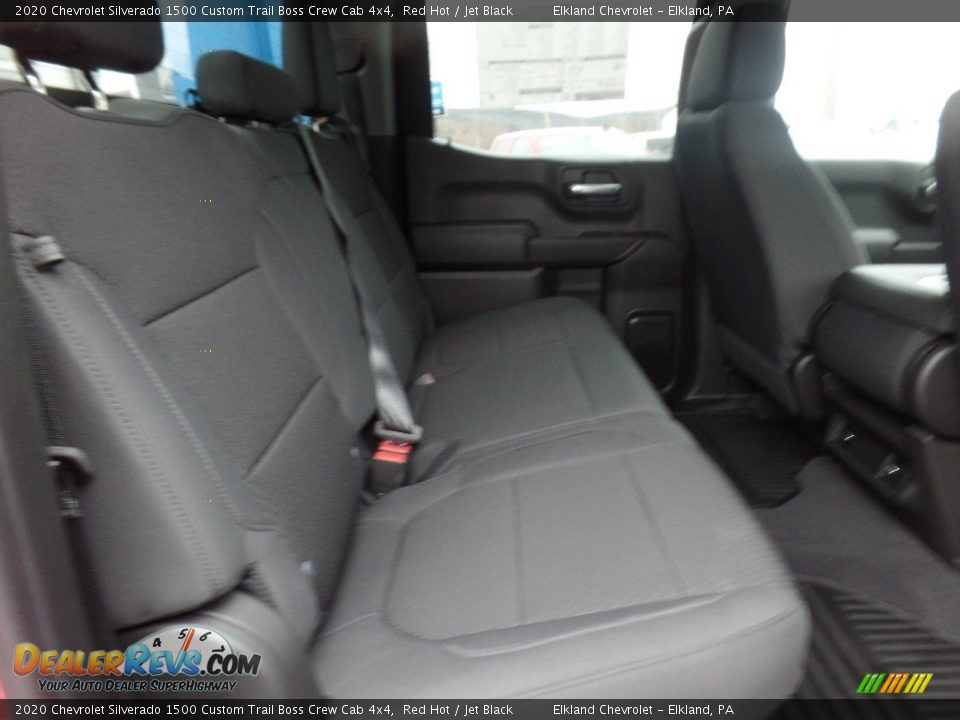 2020 Chevrolet Silverado 1500 Custom Trail Boss Crew Cab 4x4 Red Hot / Jet Black Photo #16