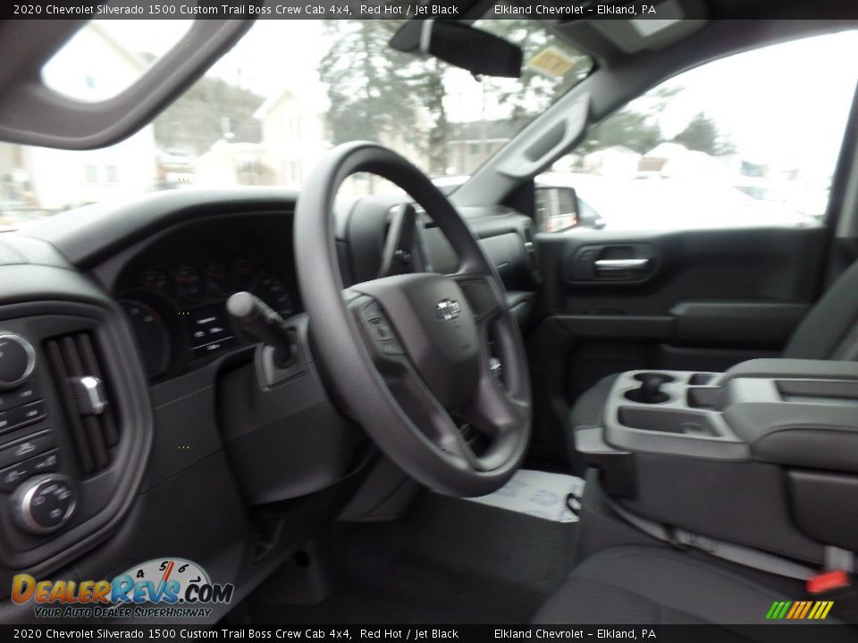 2020 Chevrolet Silverado 1500 Custom Trail Boss Crew Cab 4x4 Red Hot / Jet Black Photo #20