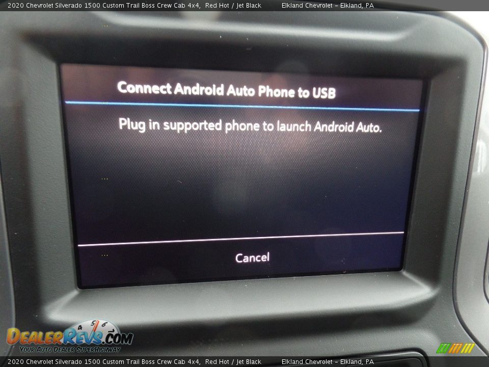 2020 Chevrolet Silverado 1500 Custom Trail Boss Crew Cab 4x4 Red Hot / Jet Black Photo #30