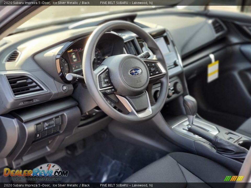 2020 Subaru Impreza 5-Door Ice Silver Metallic / Black Photo #7