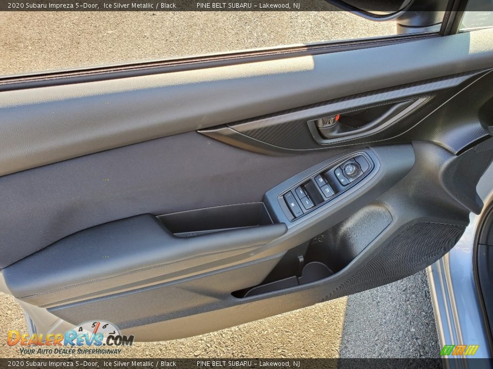 2020 Subaru Impreza 5-Door Ice Silver Metallic / Black Photo #10