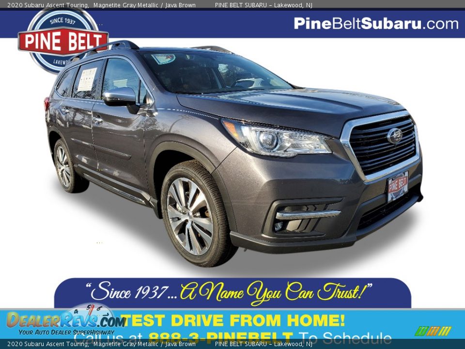 2020 Subaru Ascent Touring Magnetite Gray Metallic / Java Brown Photo #1