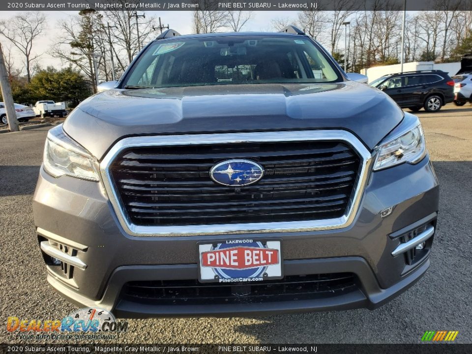 2020 Subaru Ascent Touring Magnetite Gray Metallic / Java Brown Photo #2