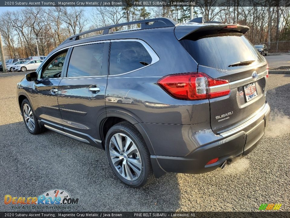 2020 Subaru Ascent Touring Magnetite Gray Metallic / Java Brown Photo #4