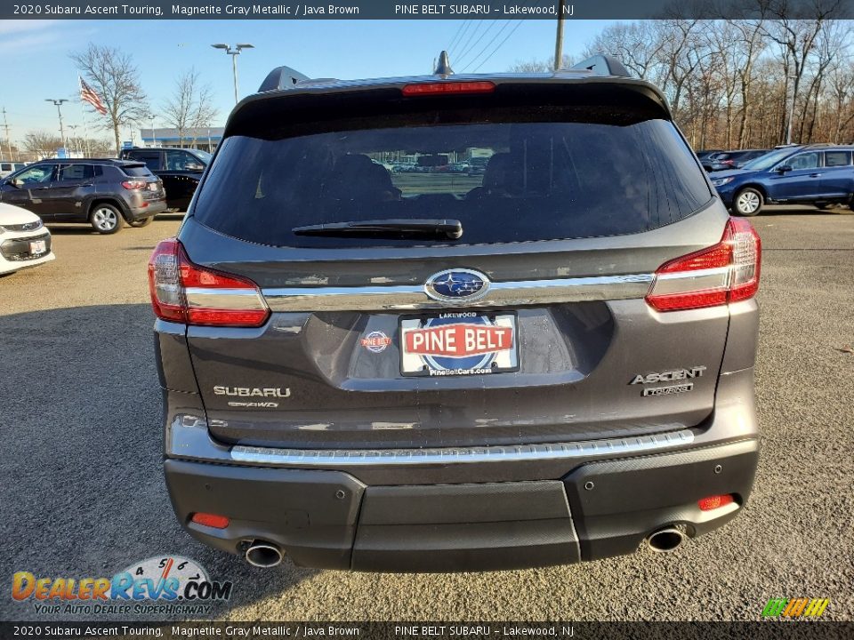 2020 Subaru Ascent Touring Magnetite Gray Metallic / Java Brown Photo #5