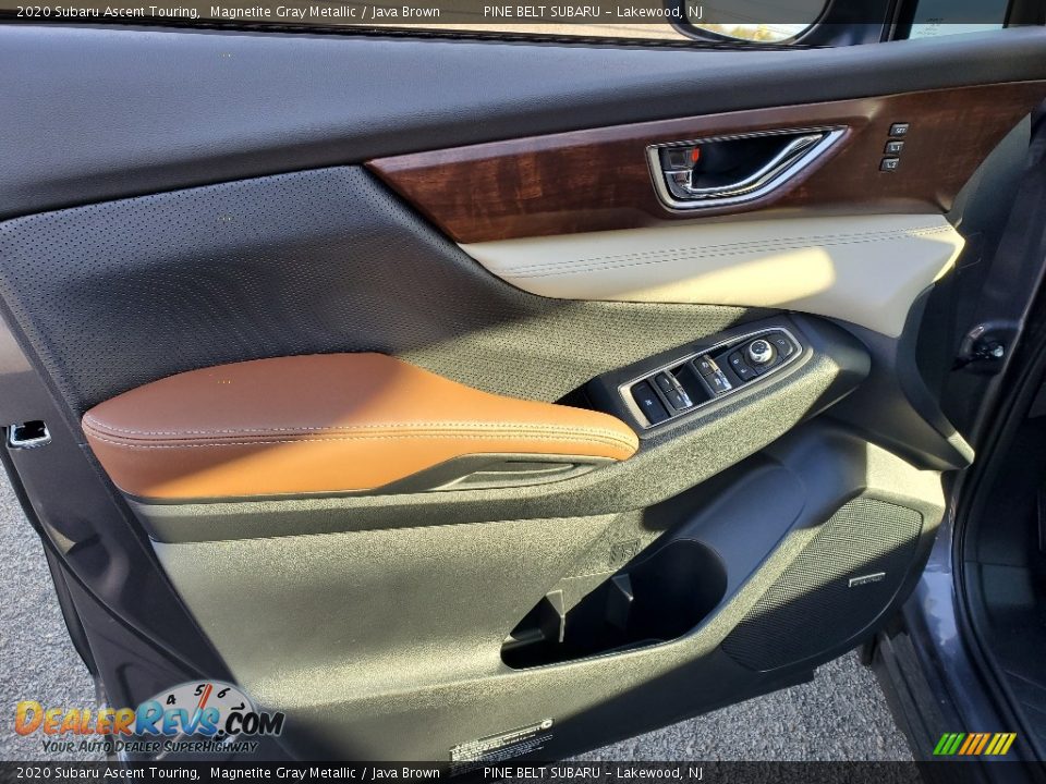 2020 Subaru Ascent Touring Magnetite Gray Metallic / Java Brown Photo #8