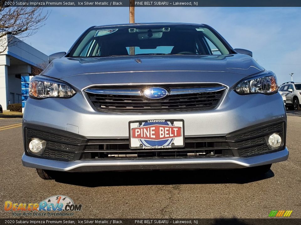 2020 Subaru Impreza Premium Sedan Ice Silver Metallic / Black Photo #2
