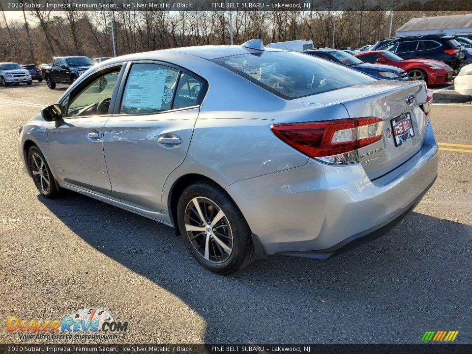 2020 Subaru Impreza Premium Sedan Ice Silver Metallic / Black Photo #4