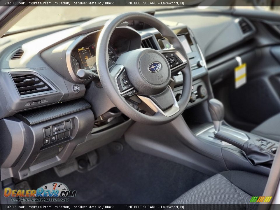 2020 Subaru Impreza Premium Sedan Ice Silver Metallic / Black Photo #7