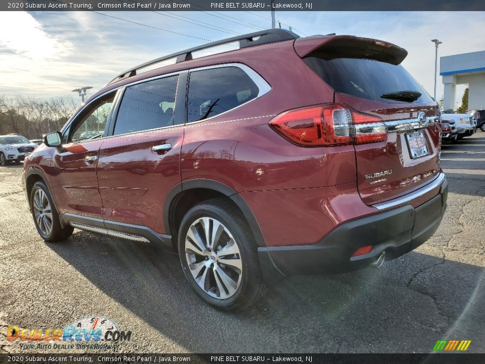 2020 Subaru Ascent Touring Crimson Red Pearl / Java Brown Photo #4