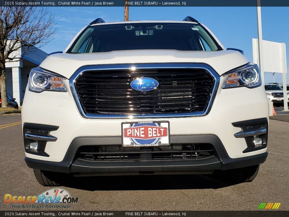 2020 Subaru Ascent Touring Crystal White Pearl / Java Brown Photo #2