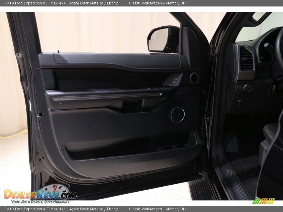 2019 Ford Expedition XLT Max 4x4 Agate Black Metallic / Ebony Photo #4