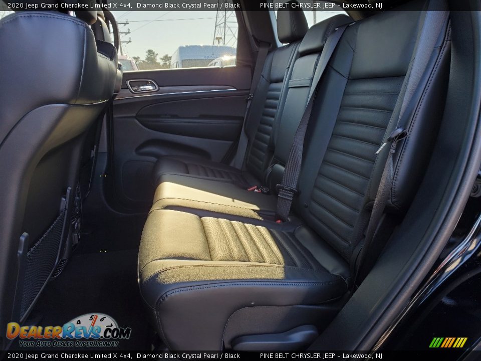 2020 Jeep Grand Cherokee Limited X 4x4 Diamond Black Crystal Pearl / Black Photo #6