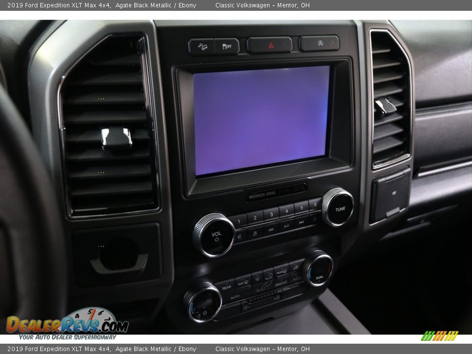 2019 Ford Expedition XLT Max 4x4 Agate Black Metallic / Ebony Photo #8
