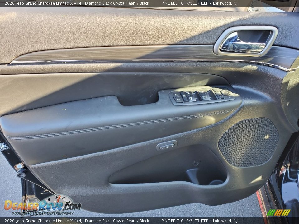 2020 Jeep Grand Cherokee Limited X 4x4 Diamond Black Crystal Pearl / Black Photo #8