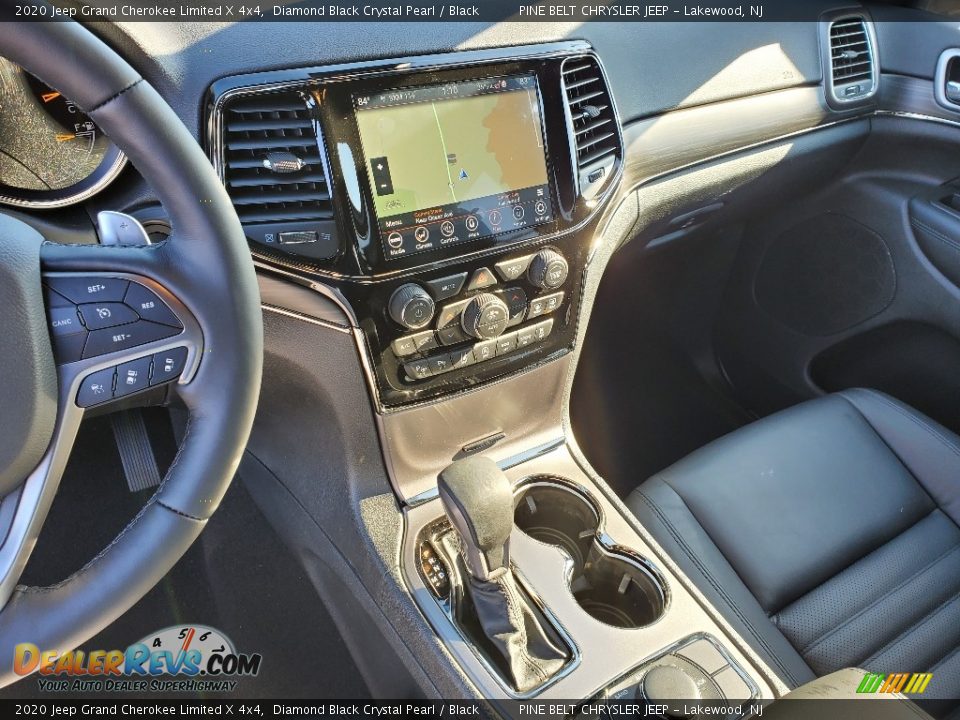 2020 Jeep Grand Cherokee Limited X 4x4 Diamond Black Crystal Pearl / Black Photo #10