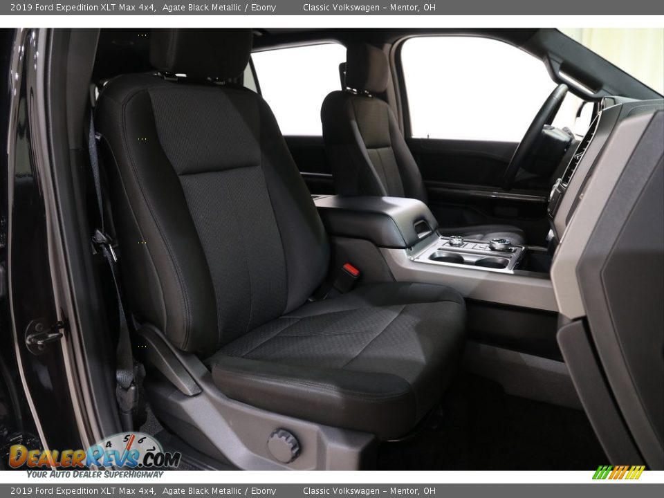 2019 Ford Expedition XLT Max 4x4 Agate Black Metallic / Ebony Photo #14