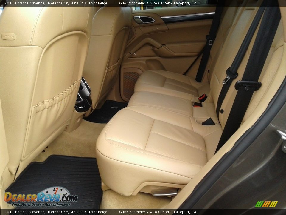 2011 Porsche Cayenne Meteor Grey Metallic / Luxor Beige Photo #8