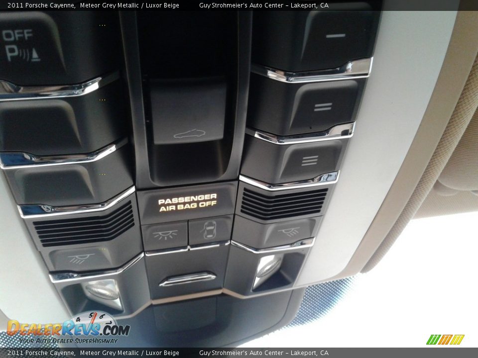 2011 Porsche Cayenne Meteor Grey Metallic / Luxor Beige Photo #15