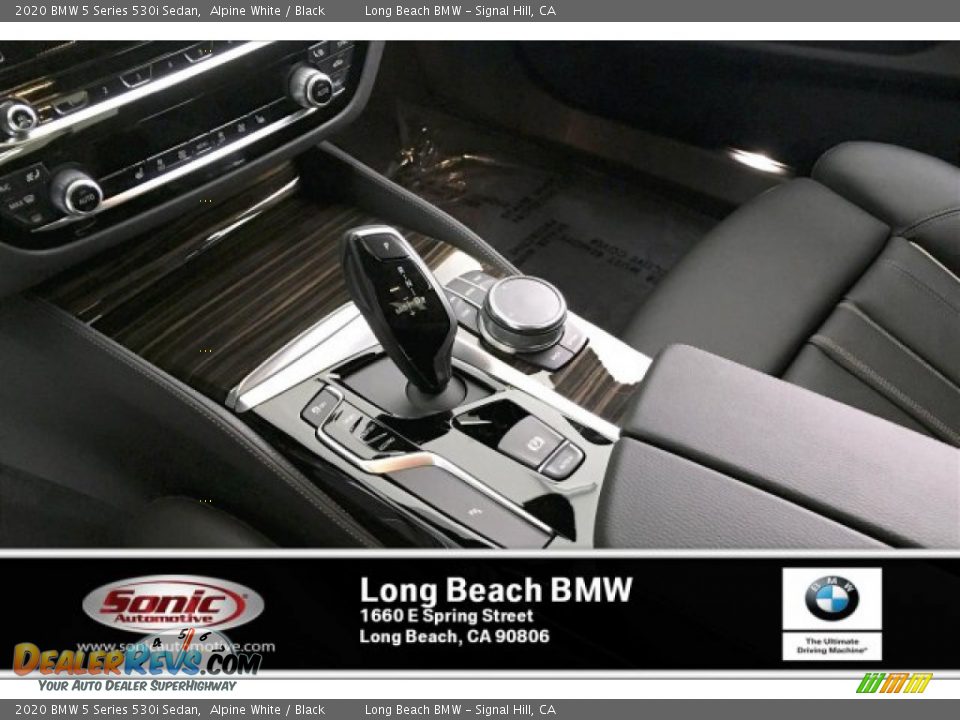 2020 BMW 5 Series 530i Sedan Alpine White / Black Photo #6
