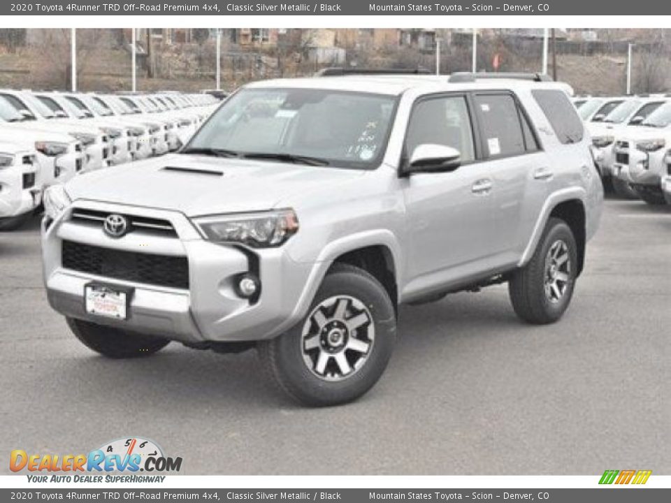 2020 Toyota 4Runner TRD Off-Road Premium 4x4 Classic Silver Metallic / Black Photo #1