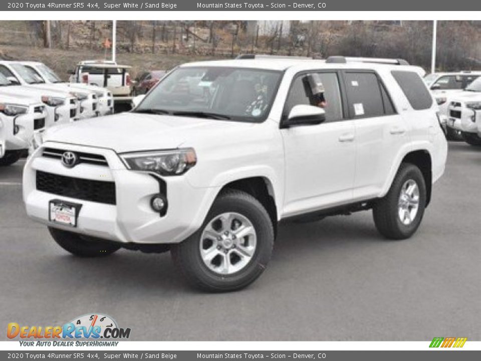 2020 Toyota 4Runner SR5 4x4 Super White / Sand Beige Photo #1