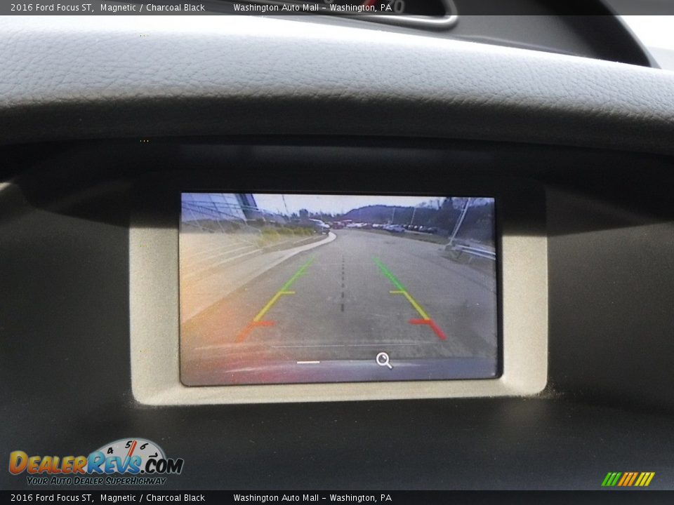 2016 Ford Focus ST Magnetic / Charcoal Black Photo #22