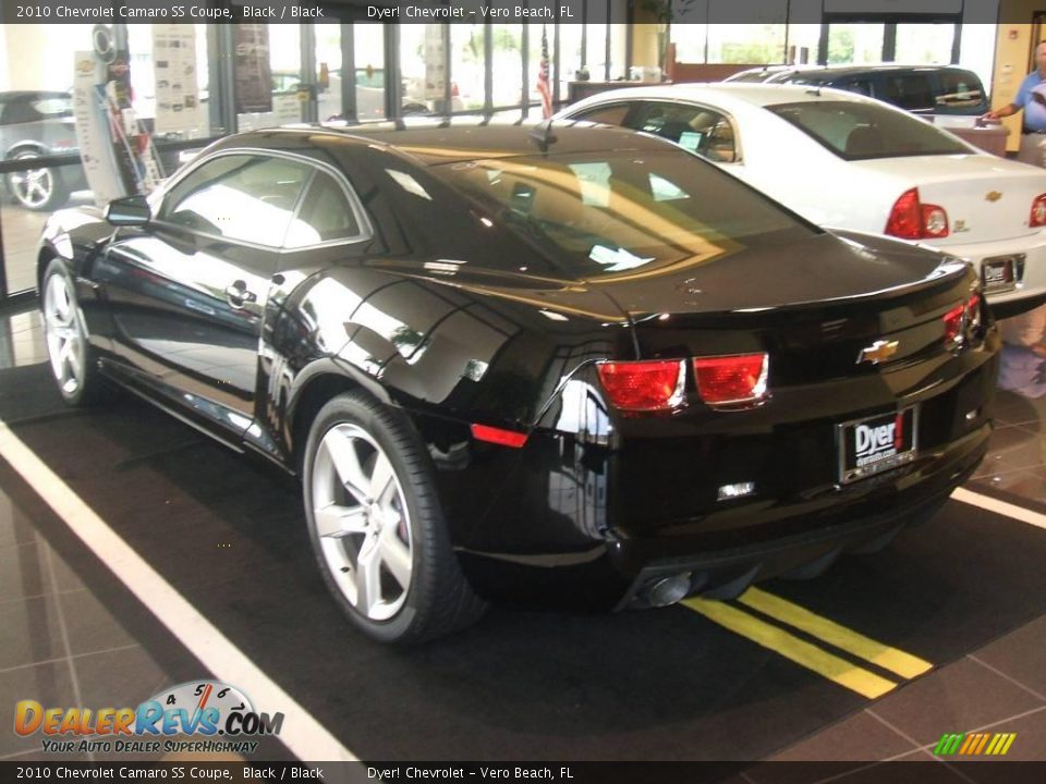 2010 Chevrolet Camaro SS Coupe Black / Black Photo #3