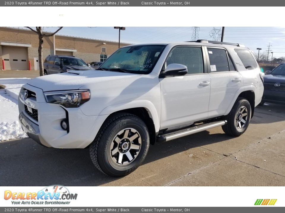 2020 Toyota 4Runner TRD Off-Road Premium 4x4 Super White / Black Photo #1