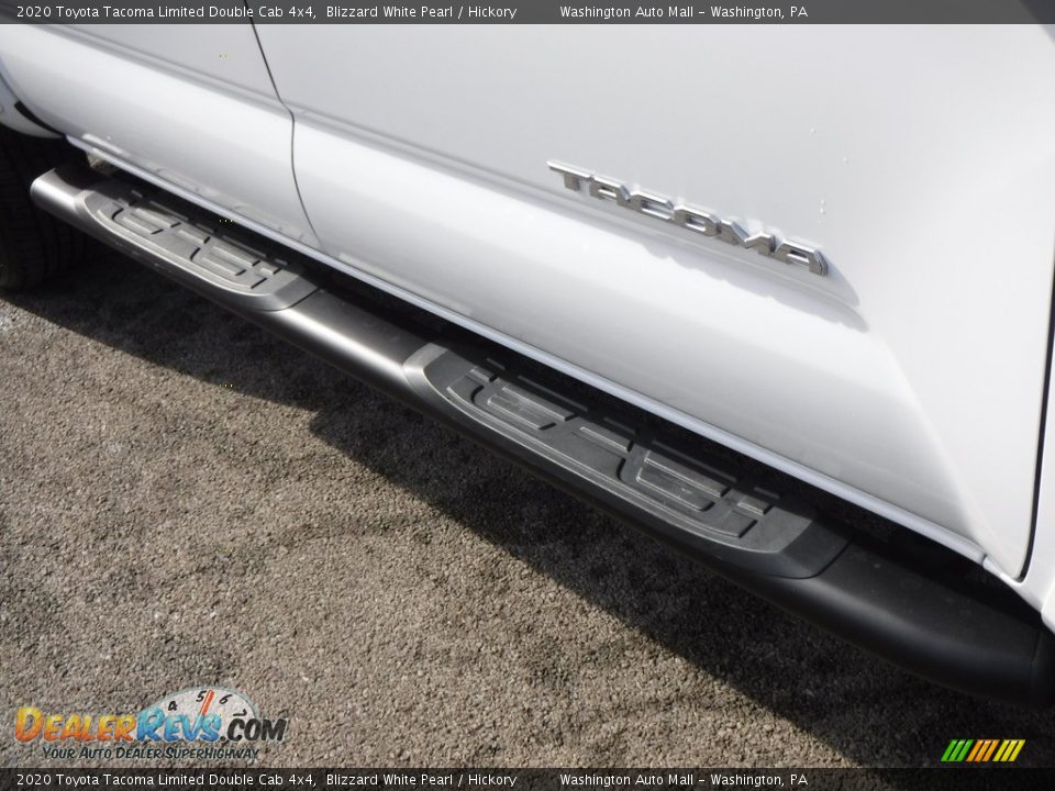2020 Toyota Tacoma Limited Double Cab 4x4 Blizzard White Pearl / Hickory Photo #4