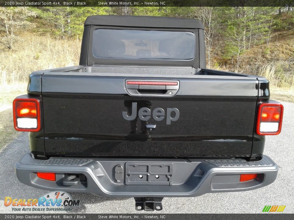 2020 Jeep Gladiator Sport 4x4 Black / Black Photo #7