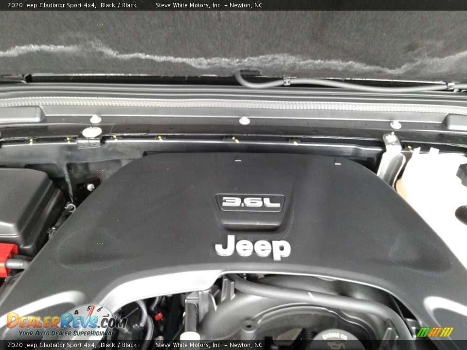 2020 Jeep Gladiator Sport 4x4 Black / Black Photo #10