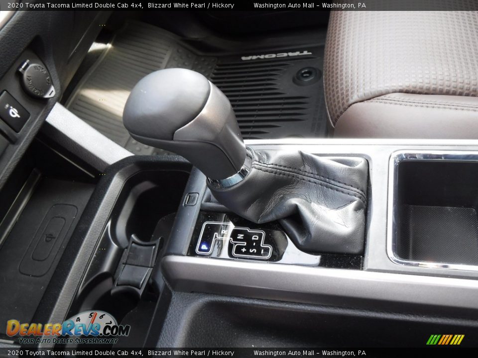 2020 Toyota Tacoma Limited Double Cab 4x4 Blizzard White Pearl / Hickory Photo #21