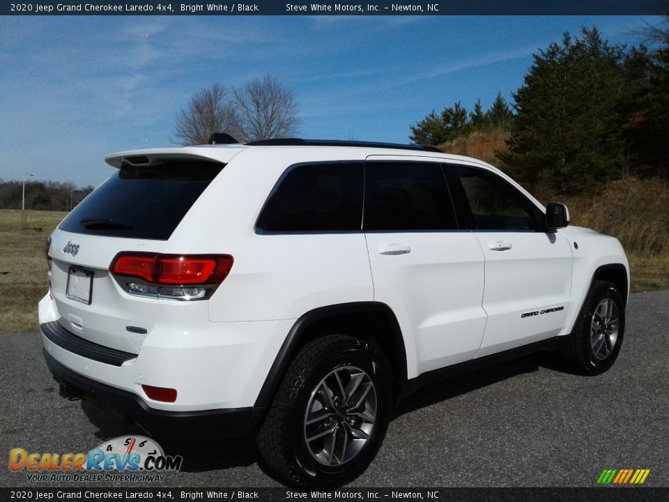 2020 Jeep Grand Cherokee Laredo 4x4 Bright White / Black Photo #6