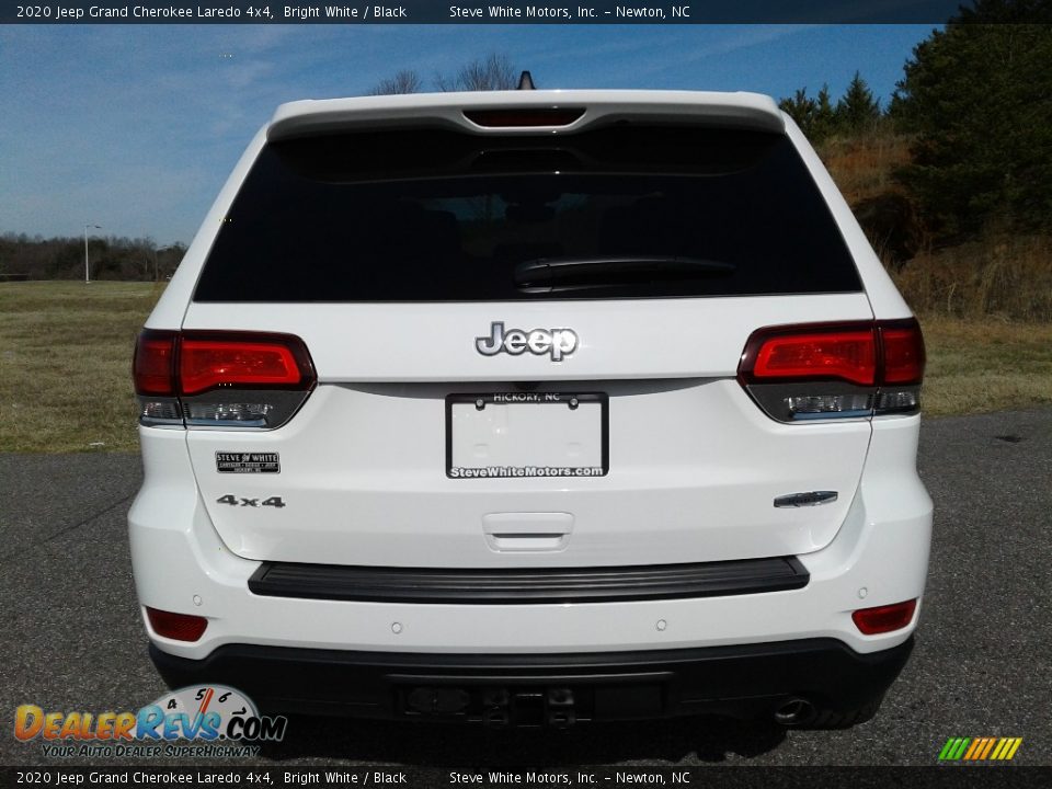 2020 Jeep Grand Cherokee Laredo 4x4 Bright White / Black Photo #7