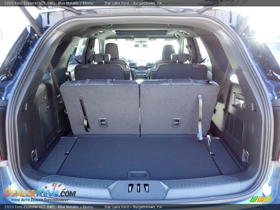 2020 Ford Explorer XLT 4WD Blue Metallic / Ebony Photo #5