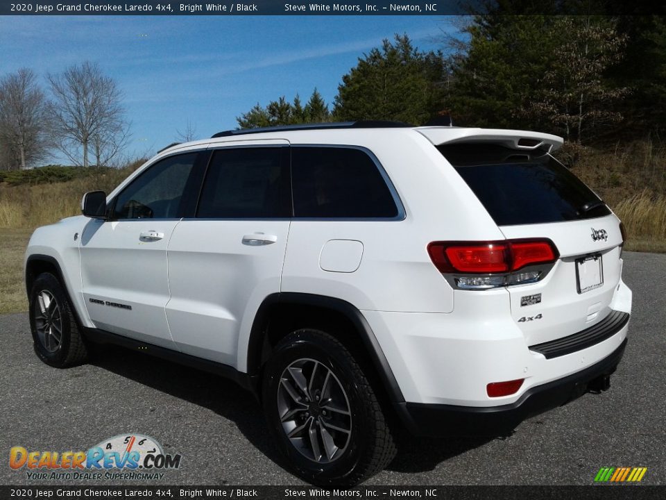 2020 Jeep Grand Cherokee Laredo 4x4 Bright White / Black Photo #8