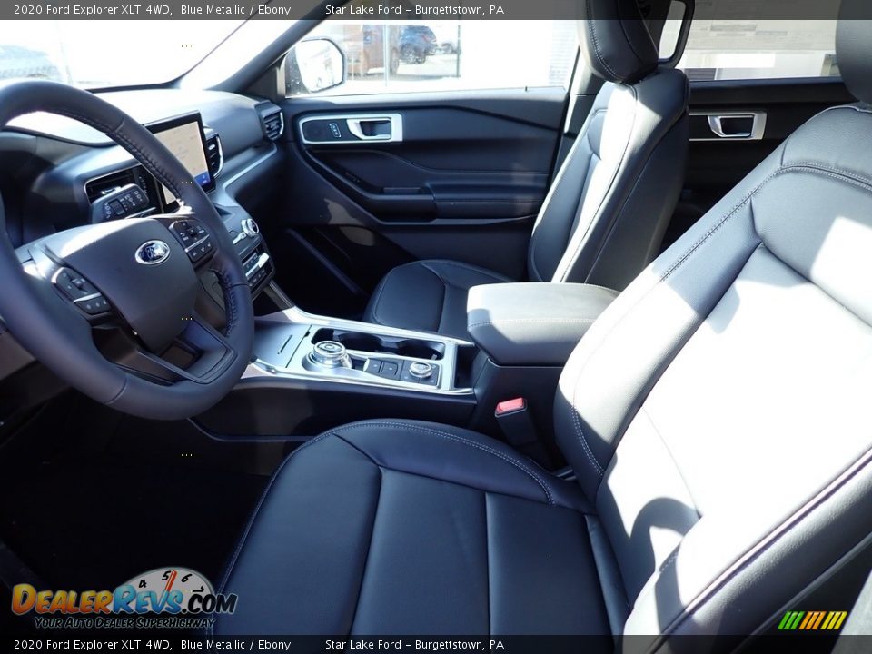 2020 Ford Explorer XLT 4WD Blue Metallic / Ebony Photo #11