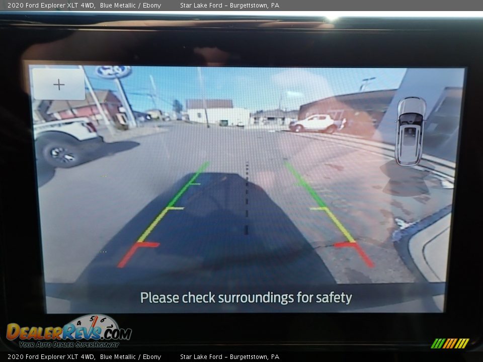 2020 Ford Explorer XLT 4WD Blue Metallic / Ebony Photo #19