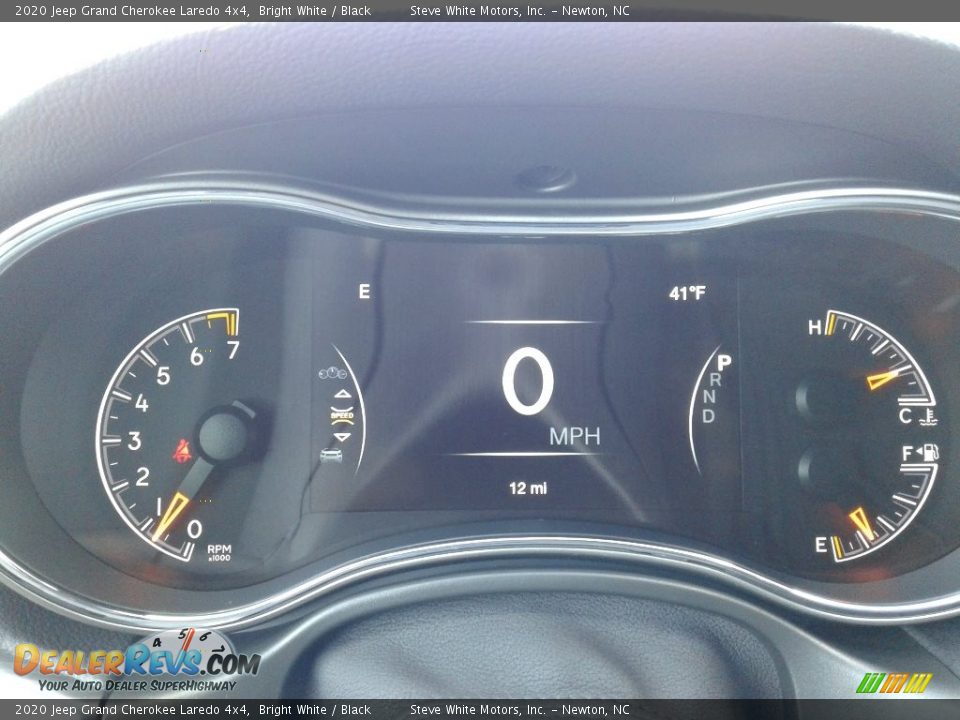 2020 Jeep Grand Cherokee Laredo 4x4 Bright White / Black Photo #23