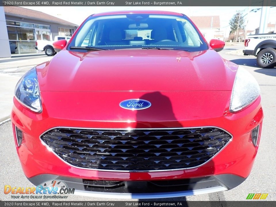 2020 Ford Escape SE 4WD Rapid Red Metallic / Dark Earth Gray Photo #9