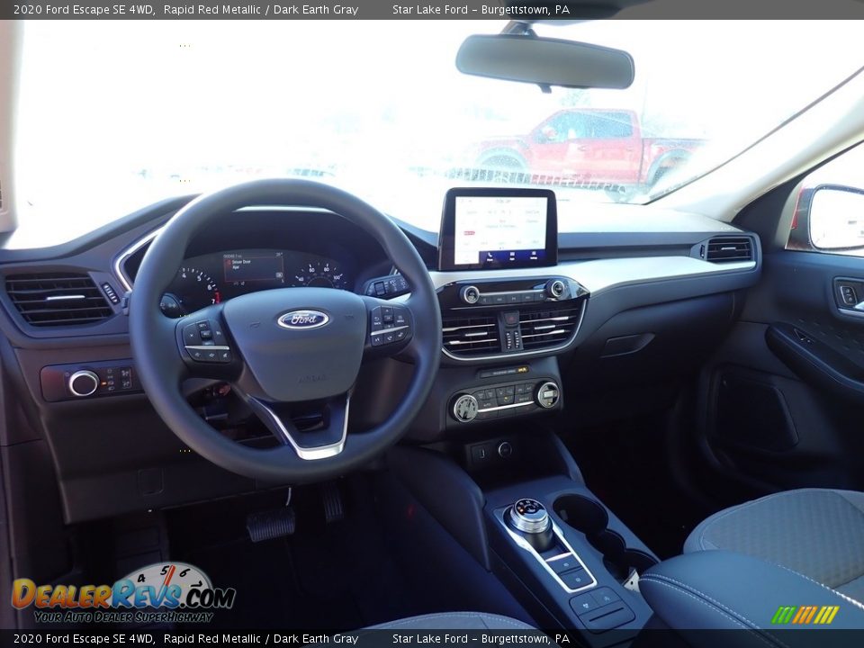 2020 Ford Escape SE 4WD Rapid Red Metallic / Dark Earth Gray Photo #13