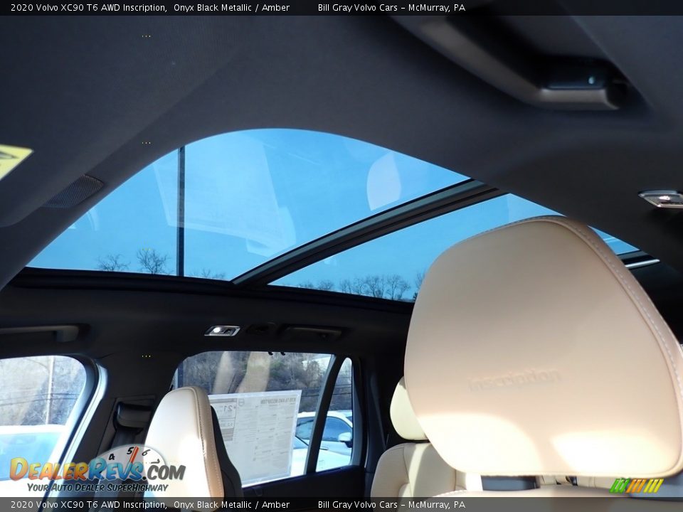 Sunroof of 2020 Volvo XC90 T6 AWD Inscription Photo #12