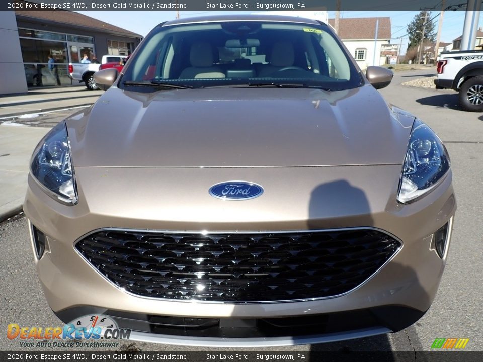 2020 Ford Escape SE 4WD Desert Gold Metallic / Sandstone Photo #9