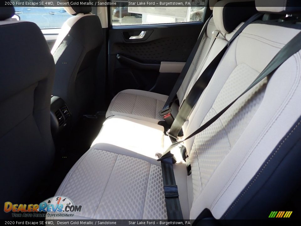 Rear Seat of 2020 Ford Escape SE 4WD Photo #11
