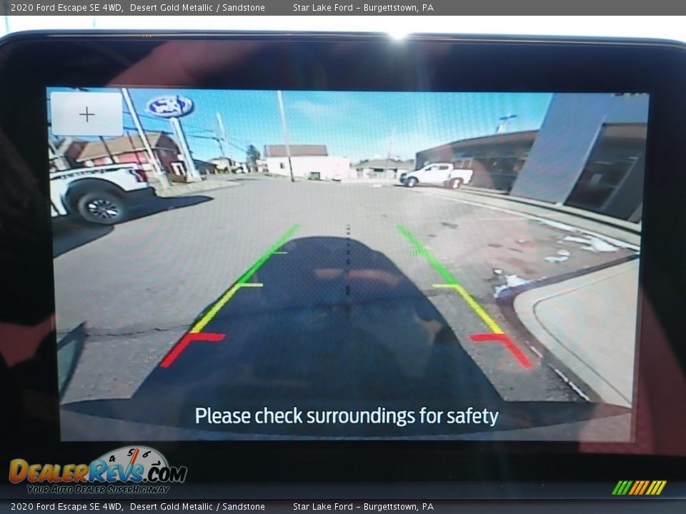 2020 Ford Escape SE 4WD Desert Gold Metallic / Sandstone Photo #19