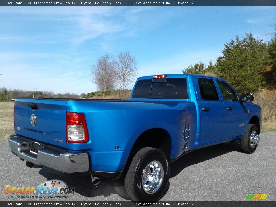 2020 Ram 3500 Tradesman Crew Cab 4x4 Hydro Blue Pearl / Black Photo #6