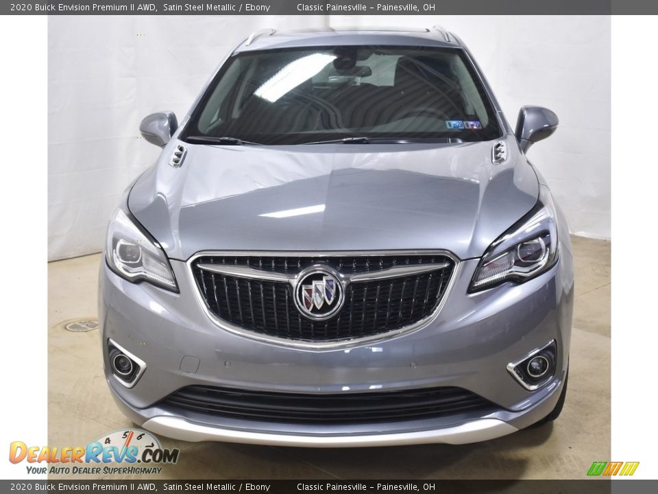 2020 Buick Envision Premium II AWD Satin Steel Metallic / Ebony Photo #4