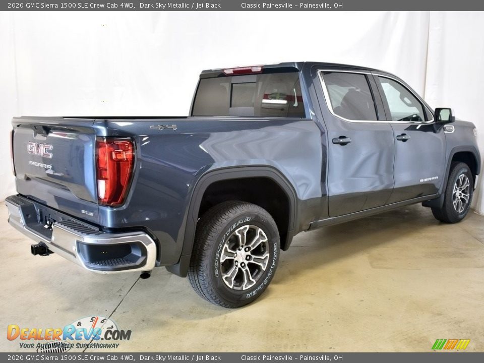 2020 GMC Sierra 1500 SLE Crew Cab 4WD Dark Sky Metallic / Jet Black Photo #2